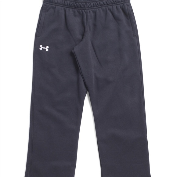 New Under Armour Boys Hustle Fleece Pant Sz:L - Picture 4 of 10